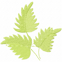 Leaves Embroidery Design 1